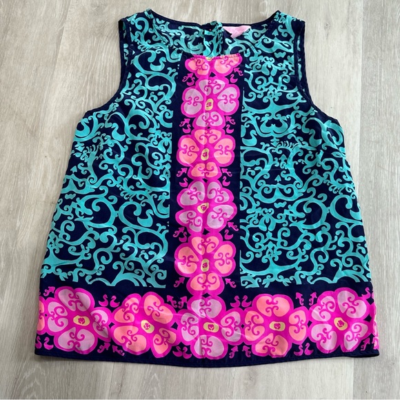Lilly Pulitzer Tops - Lily Pulitzer Silk Tank